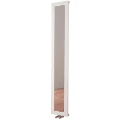 Carisa Quadro Vertical Mirrored Aluminium Radiator