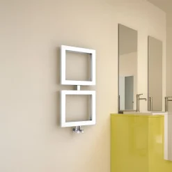 Carisa Ruma Stainless Steel Designer Heated Towel Rail
