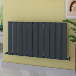 Carisa Step Horizontal Single Panel Aluminium Radiator