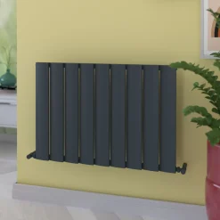 Carisa Step Horizontal Single Panel Aluminium Radiator