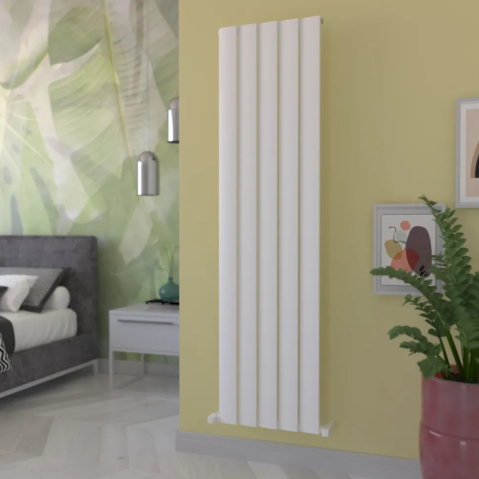 Carisa Step Vertical Single Panel Aluminium Radiator