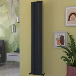 Carisa Step Vertical Single Panel Aluminium Radiator