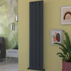 Carisa Step Vertical Single Panel Aluminium Radiator