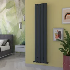 Carisa Step Vertical Single Panel Aluminium Radiator