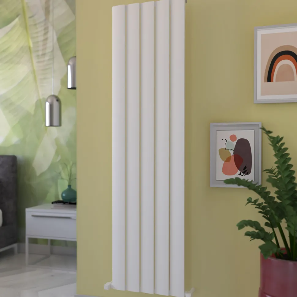 Carisa Step Vertical Single Panel Aluminium Radiator