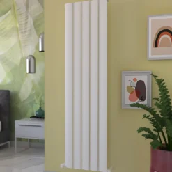 Carisa Step Vertical Single Panel Aluminium Radiator