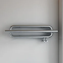 Carisa Swing Stainless Steel Designer Heated Towel Rail