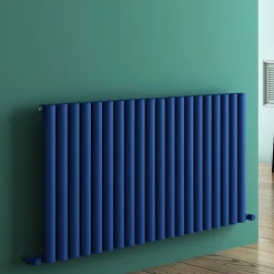 Carisa Tallis Oval Single Panel Horizontal Aluminium Radiator