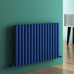 Carisa Tallis Oval Single Panel Horizontal Aluminium Radiator