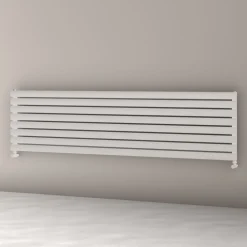 Carisa Tallis XL Oval Single Panel Horizontal Aluminium Radiator