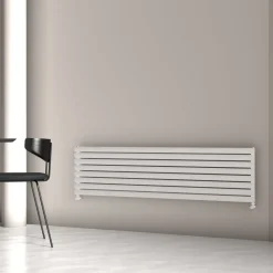 Carisa Tallis XL Oval Single Panel Horizontal Aluminium Radiator