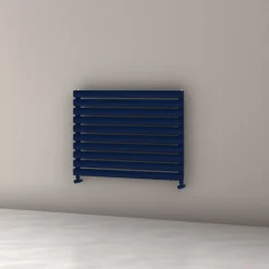 Carisa Tallis XL Oval Single Panel Horizontal Aluminium Radiator