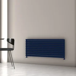 Carisa Tallis XL Oval Single Panel Horizontal Aluminium Radiator