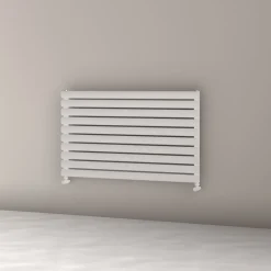 Carisa Tallis XL Oval Single Panel Horizontal Aluminium Radiator