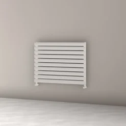 Carisa Tallis XL Oval Single Panel Horizontal Aluminium Radiator