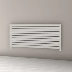 Carisa Tallis XL Oval Single Panel Horizontal Aluminium Radiator