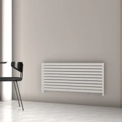 Carisa Tallis XL Oval Single Panel Horizontal Aluminium Radiator