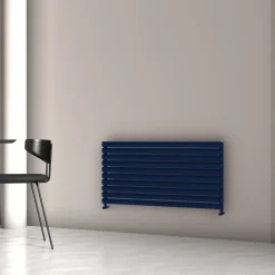Carisa Tallis XL Oval Single Panel Horizontal Aluminium Radiator