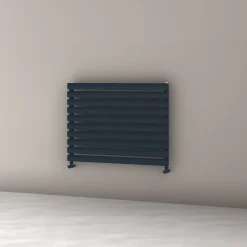 Carisa Tallis XL Oval Single Panel Horizontal Aluminium Radiator