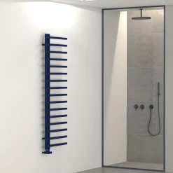 Carisa Terra L Offset Aluminium Heated Towel Rail