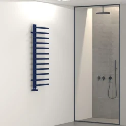 Carisa Terra L Offset Aluminium Heated Towel Rail