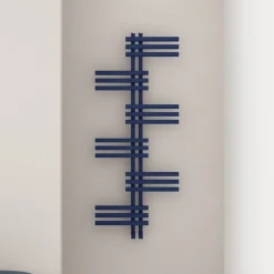 Carisa Unico Offset Aluminium Designer Heated Towel Rail