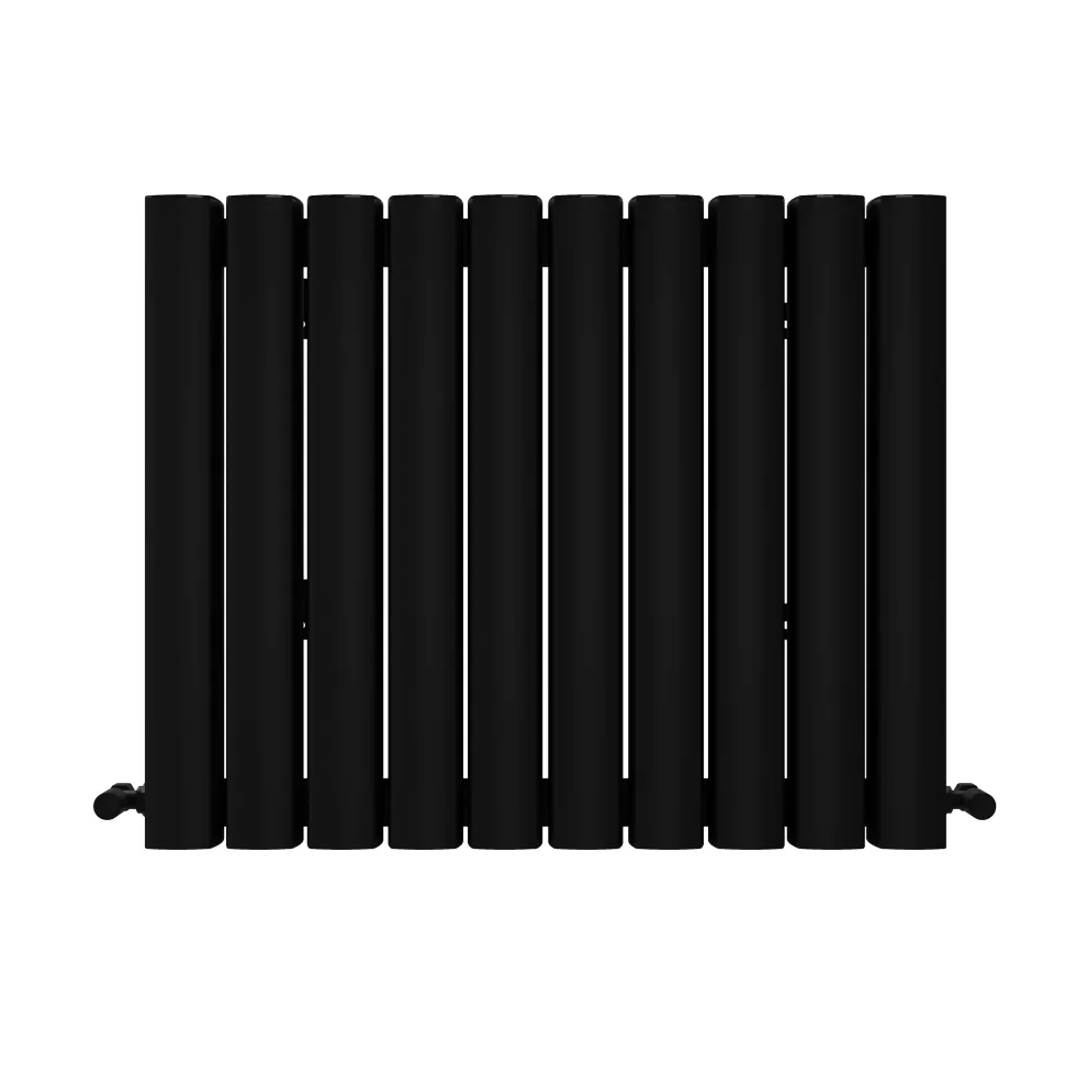 Carisa Vesta Oval Single Panel Horizontal Aluminium Radiator