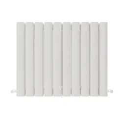 Carisa Vesta Oval Single Panel Horizontal Aluminium Radiator