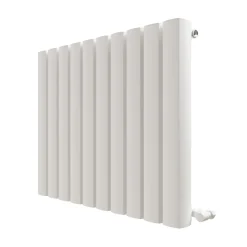 Carisa Vesta Oval Single Panel Horizontal Aluminium Radiator