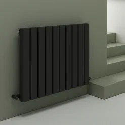 Carisa Vesta Oval Single Panel Horizontal Aluminium Radiator