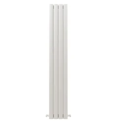 Carisa Vesta Oval Single Panel Vertical Aluminium Radiator
