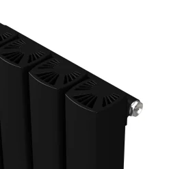 Carisa Vesta Oval Single Panel Vertical Aluminium Radiator