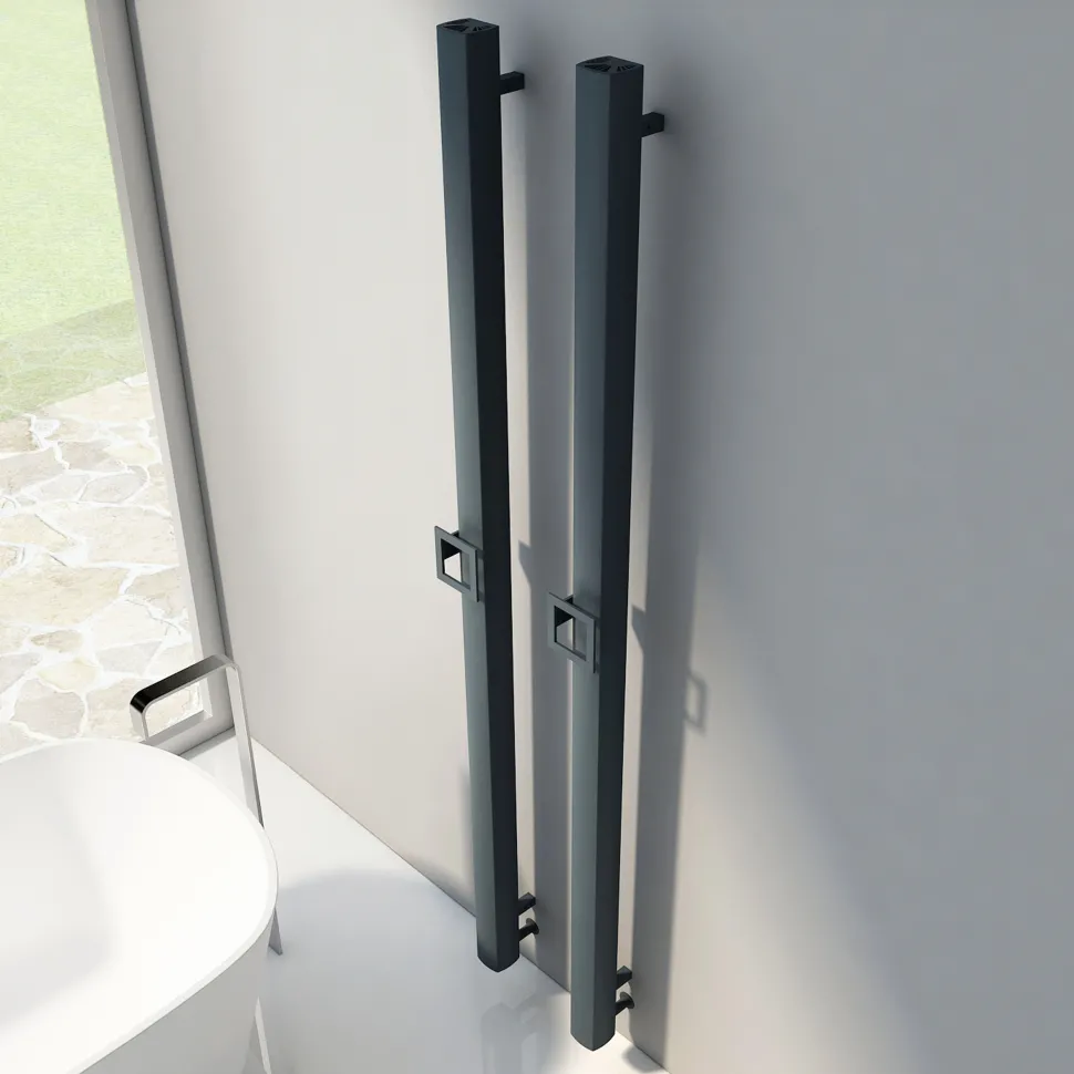 Carisa Vesta Single Electric Towel Bar