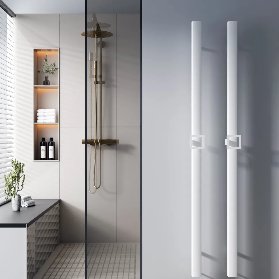 Carisa Vesta Single Electric Towel Bar
