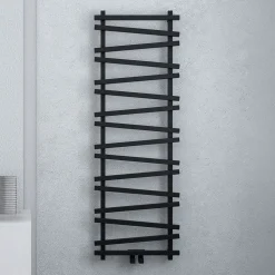 Carisa Vivek Angled Designer Aluminium Heated Towel Rail