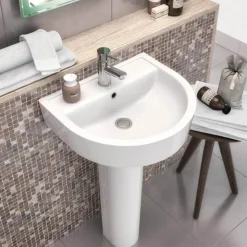 Christine 520mm Basin & Full Pedestal