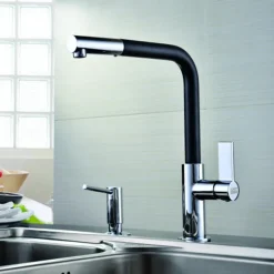 Clearwater Auriga Single Lever Mono Kitchen Tap With Pull Out Spout