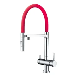 Clearwater Bellatrix Filtered Professional Mono Kitchen Mixer with Detachable Spray & UltraPure Cartridge