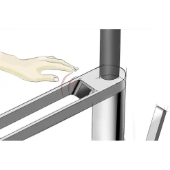 Clearwater Galex Motion WRAS Approved Touchless Single Lever Mono Pull Out Spray Kitchen Mixer