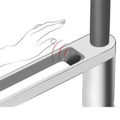 Clearwater Galex Motion WRAS Approved Touchless Single Lever Mono Pull Out Spray Kitchen Mixer