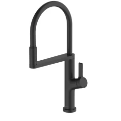 Clearwater Galex WRAS Approved Single Lever Mono Pull Out Spray Kitchen Mixer and Cold Filtered Water Tap with Ultrapure Filter Kit