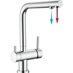 Clearwater Hydra Filtered Mono Kitchen Mixer with Ultrapure Cartridge – Chrome