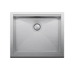 Clearwater Infinity Smart Butler Single Bowl Brushed Stainless Steel Kitchen Sink & Waste - 600 x 510mm