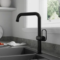Clearwater Juno WRAS Approved Single Lever Industrial-Style Mono Kitchen Mixer Tap