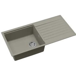 Clearwater Kameo Smart 1.5 Bowl Granite Composite Kitchen Sink - 1000 x 500mm