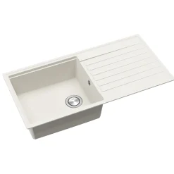 Clearwater Kameo Smart 1 Bowl Granite Composite Kitchen Sink - 1000 x 500mm