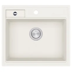 Clearwater Kameo-X Smart 1 Bowl Granite Composite Inset/Undermount Kitchen Sink & Waste Kit - 560 x 500mm