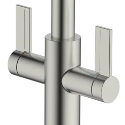 Clearwater Kira Twin Lever Mono Pull Out Spray Kitchen Mixer