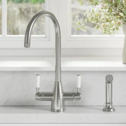 Clearwater Longdon 4-in-1 Instant Boiling Water Tap with Rinse
