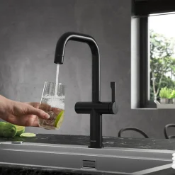 Clearwater Mariner WRAS Approved Single Lever Mono Kitchen Mixer and Cold Filtered Water Tap